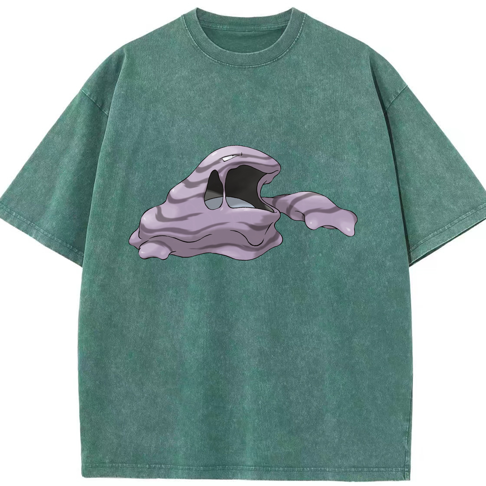 （画像用） ポケットモンスター Pokémon 綿100% ヴィンテージ風 半袖Tシャツ（フロントプリント）